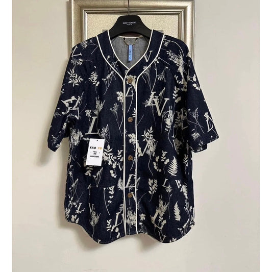Louis Vuitton leaf 棒球衫