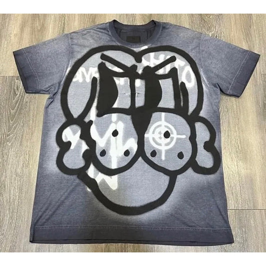 Givenchy chito 塗鴉狗頭 Tee
