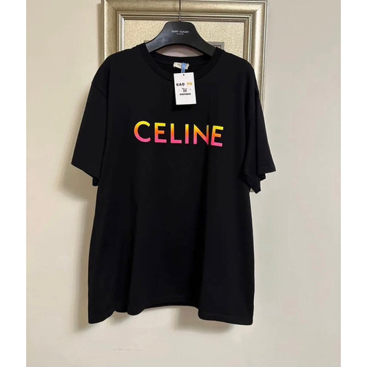 Celine 黑漸層Tee