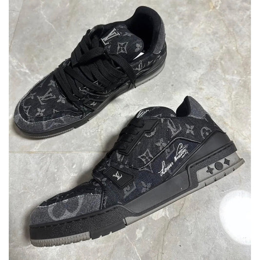 Louis Vuitton trainer 拼接老花