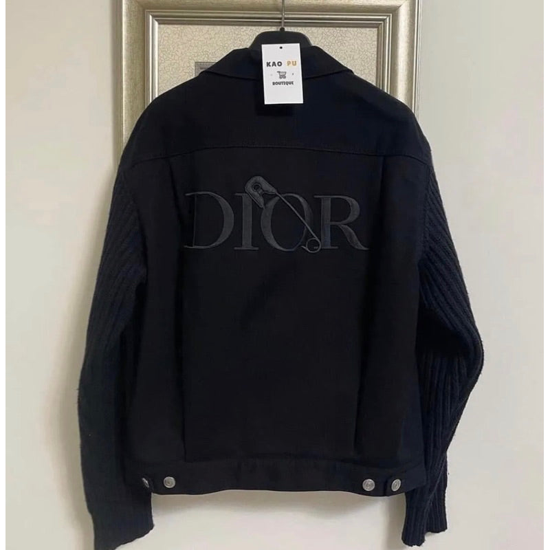 Dior Judy Blame 迴紋針拼接牛仔外套
