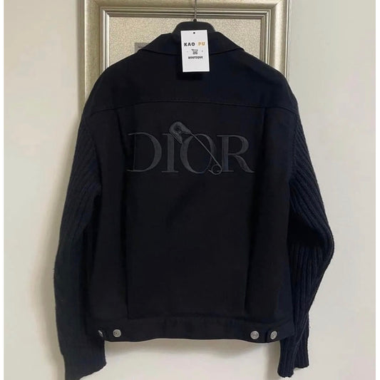 Dior Judy Blame 迴紋針拼接牛仔外套
