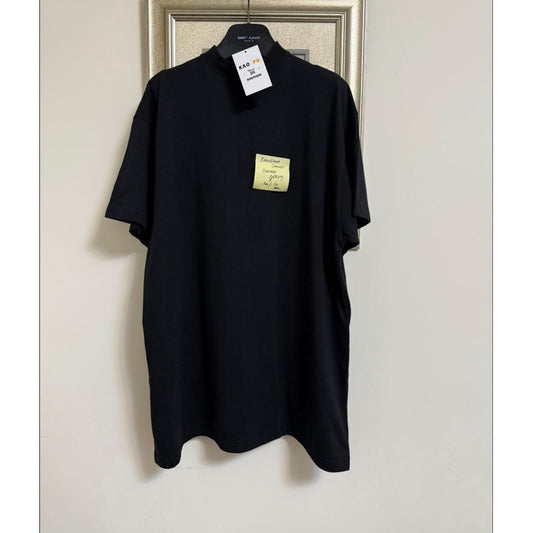 Balenciaga Sample Sticker Logo Tee