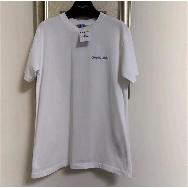 Dior 刺繡 Logo Tee
