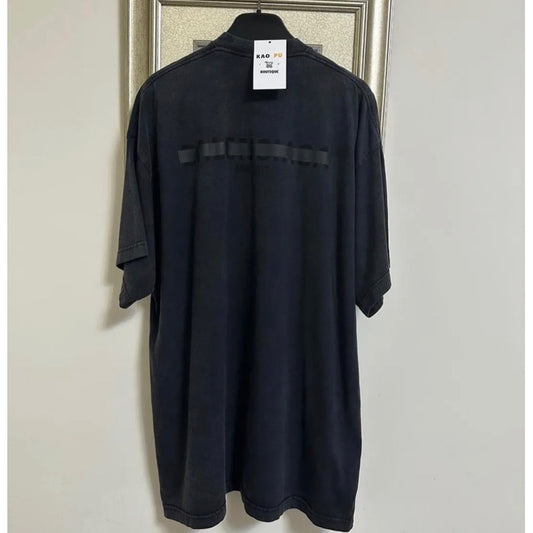 Balenciaga水洗灰Strike Tee