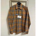 Burberry 格紋長袖襯衫