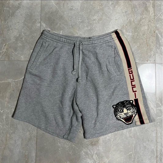 Gucci 虎頭校服短褲