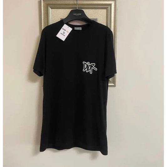 Dior Shawn Stussy Logo Tee