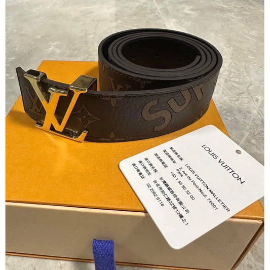 Louis Vuitton x Supreme 聯名皮帶