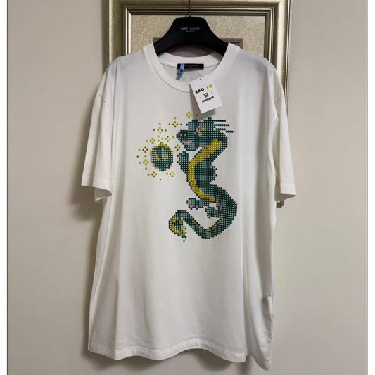Louis Vuitton Pharrell 龍年珍珠限定Tee