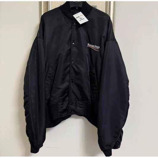 Balenciaga 刺繡可樂飛行外套