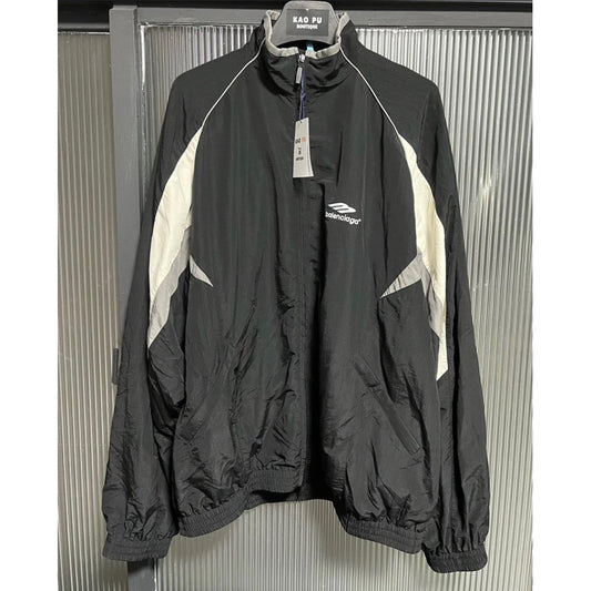 Balenciaga 3B 拼接衝鋒外套