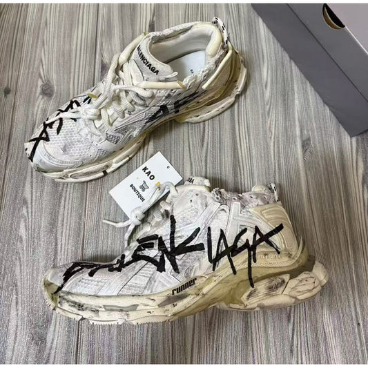 Balenciaga Graffiti Runner Sneakers