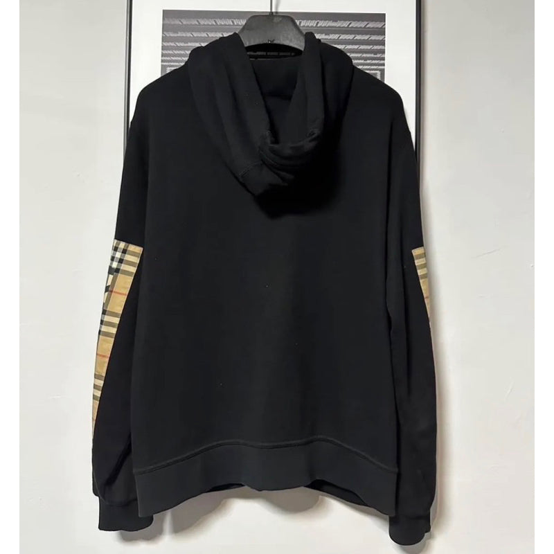 Burberry 手臂格紋校服連帽外套