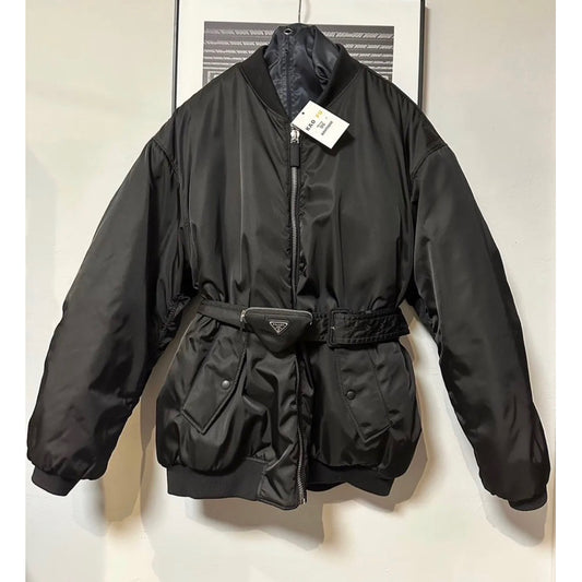 Prada 尼龍小包飛行外套