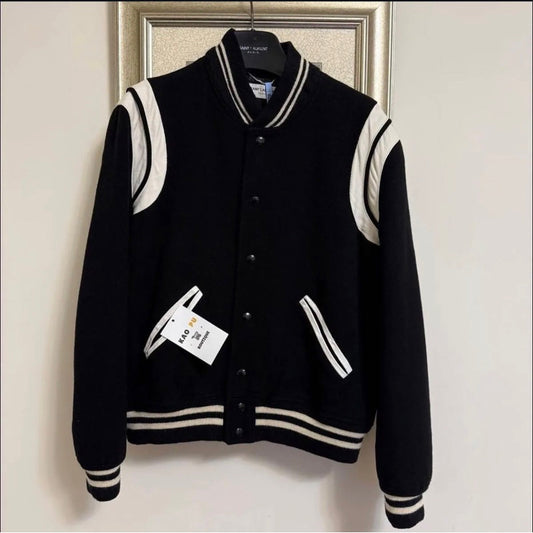 Saint Laurent Teddy棒球外套