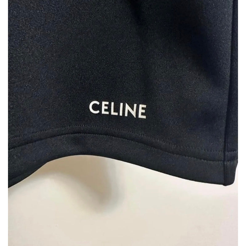 Celine Logo黑短褲