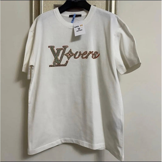 Louis Vuitton Lovers Logo Tee