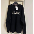 Celine 黑Logo毛衣