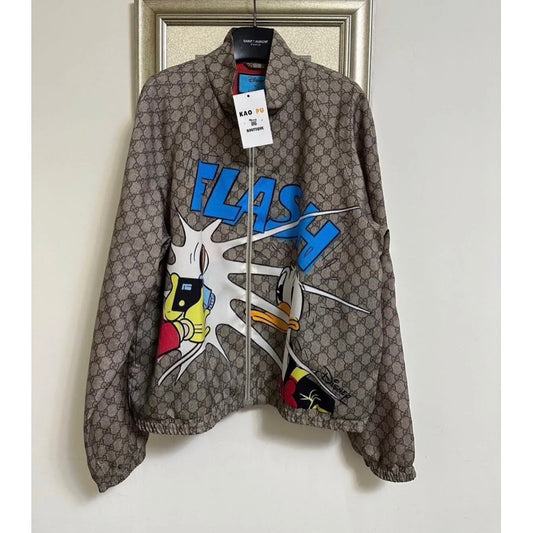 Gucci 迪士尼 滿版衝鋒外套