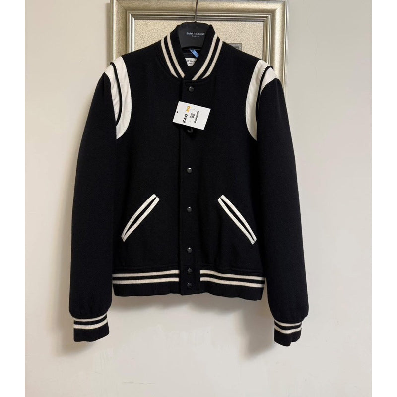 Yves Saint Laurent 泰迪棒球外套
