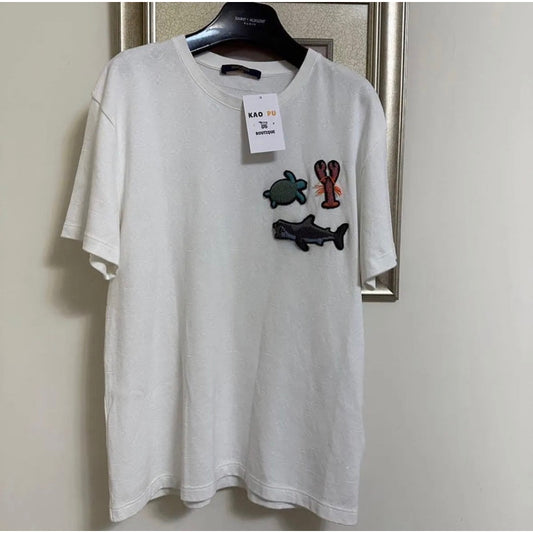 Louis Vuitton 海洋動物 Logo Tee