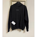 Balenciaga 黑色反光前後Logo Hoodie