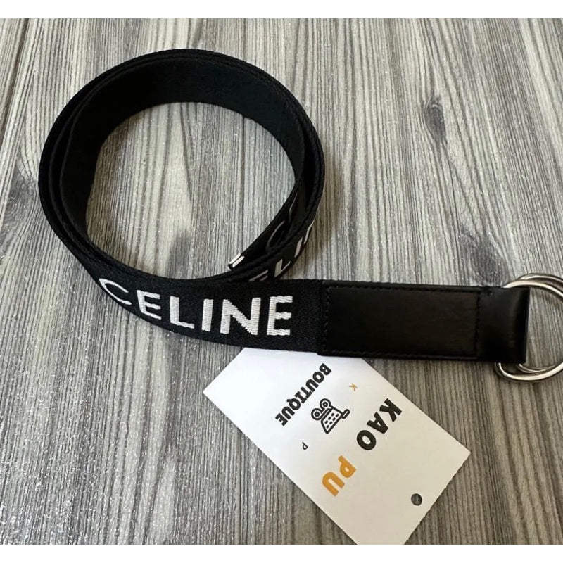 Celine Logo皮帶