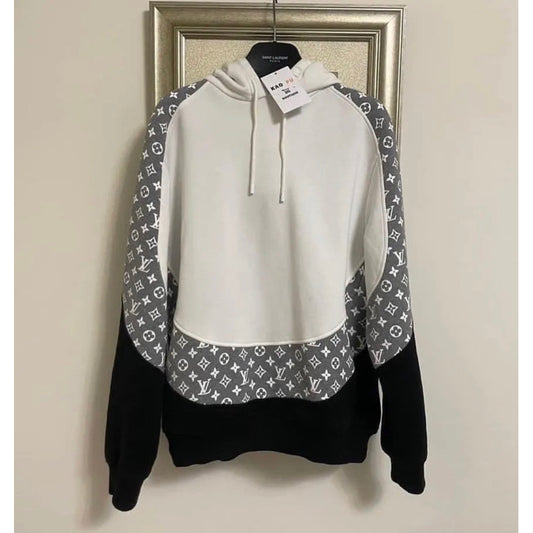 Louis Vuitton 拼接老花hoodie