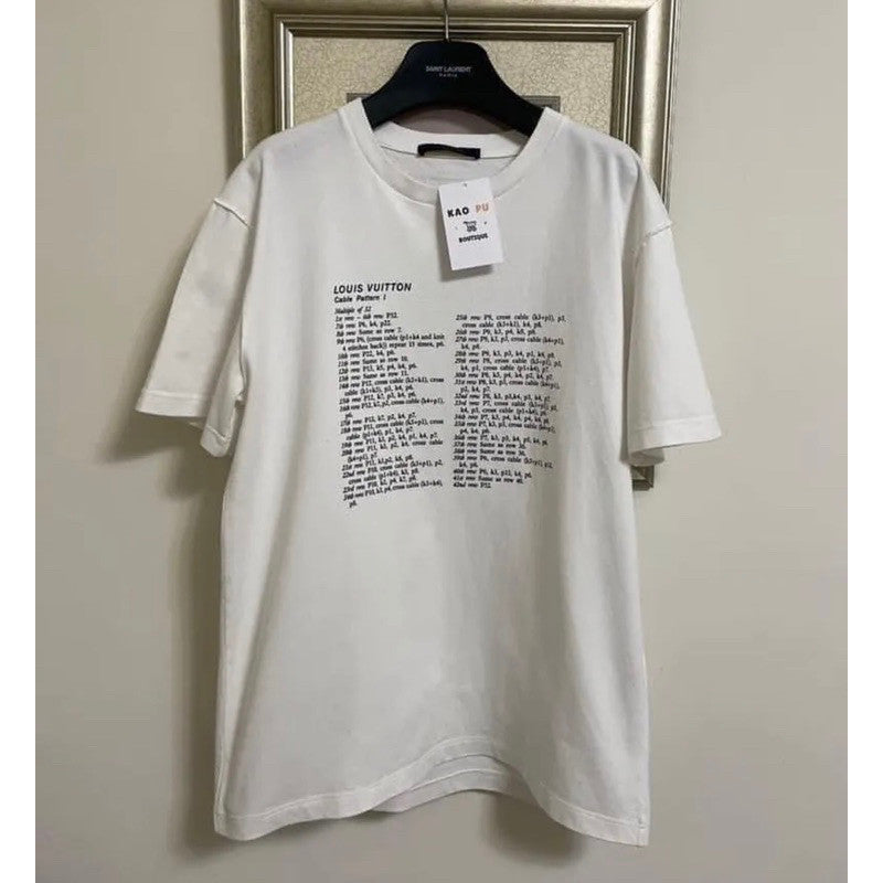 Louis Vuitton Cable Logo Tee