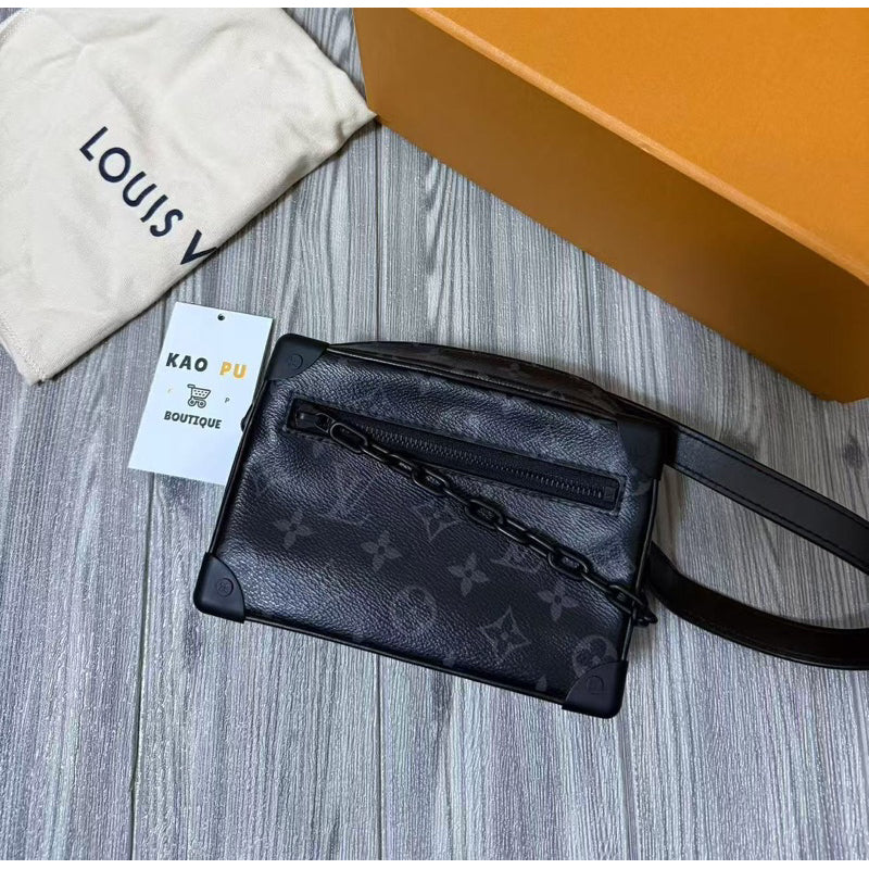 Louis Vuitton 黑老花Mini Soft Trunk