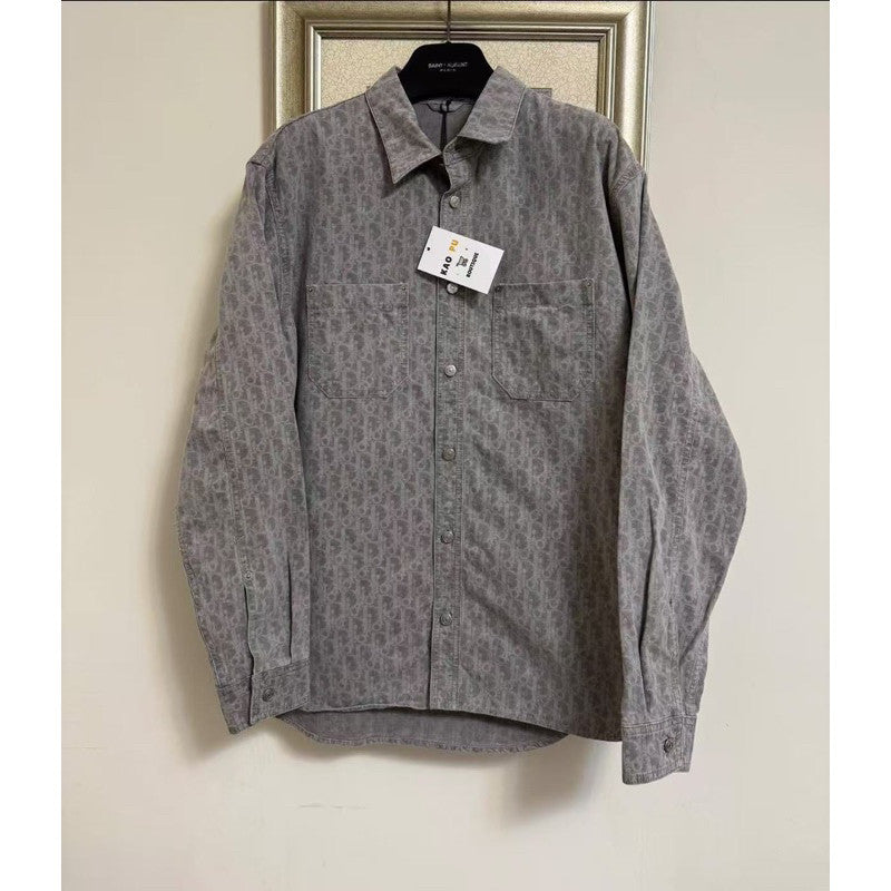Dior 25 AW Oblique牛仔襯衫外套