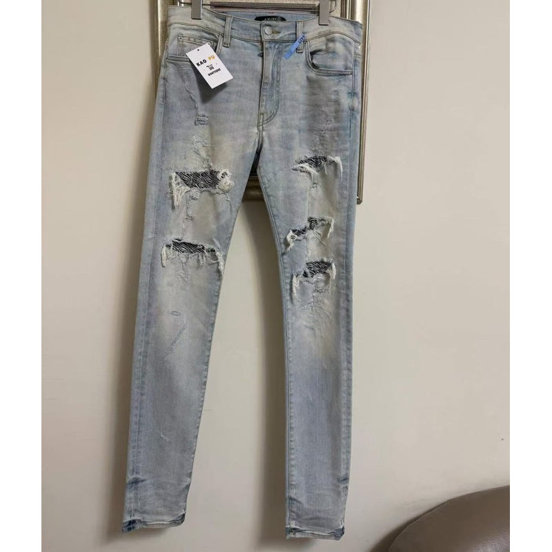 Amiri MX1刷破牛仔褲