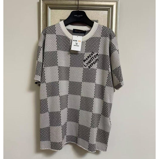 Louis Vuitton Pharrell 棋盤格Logo Tee