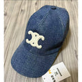 Celine 刺繡Triomphe Logo Dad Hat