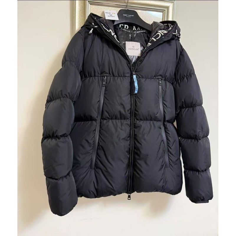 Moncler Montcla刺繡羽絨連帽外套