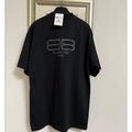 Balenciaga 背後水鑽 BB Logo Tee