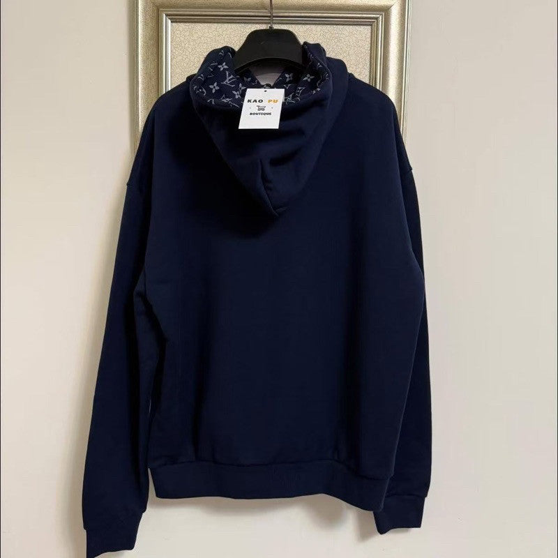 Louis Vuitton 內襯滿版老花水鑽Hoodie