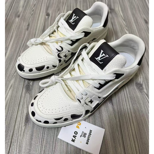 Louis Vuitton 聯名黑白波點Trainer