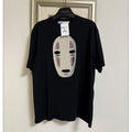 Loewe 黑色吉卜力神隱少女無臉男Logo Tee