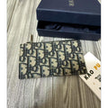 Dior Oblique拉鏈零錢卡夾