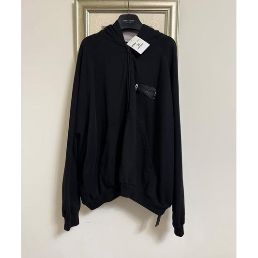 Balenciaga Gaffer刺繡可樂連帽外套