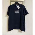 Dior藍色刺繡方牌Couture Tee