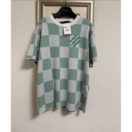 Louis Vuitton Pharrell 棋盤格Logo Tee