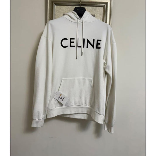 Celine 胸前正字Logo Hoodie