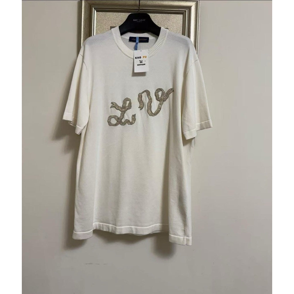 Louis Vuitton 串珠針織Logo Tee
