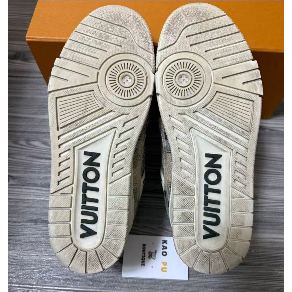 Louis Vuitton Pixel棋盤格Trainer Sneakers