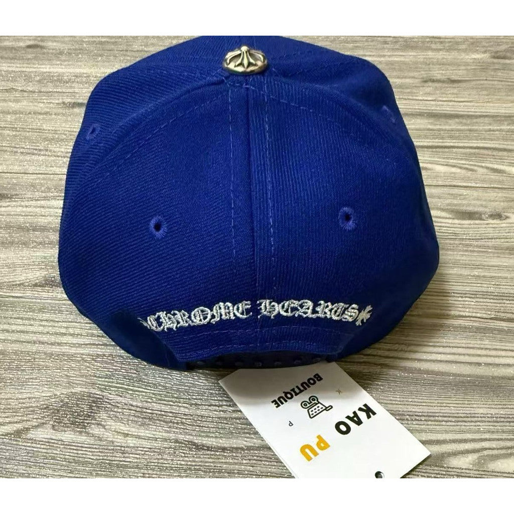 Chrome Hearts 藍色刺繡梵文SnapBack