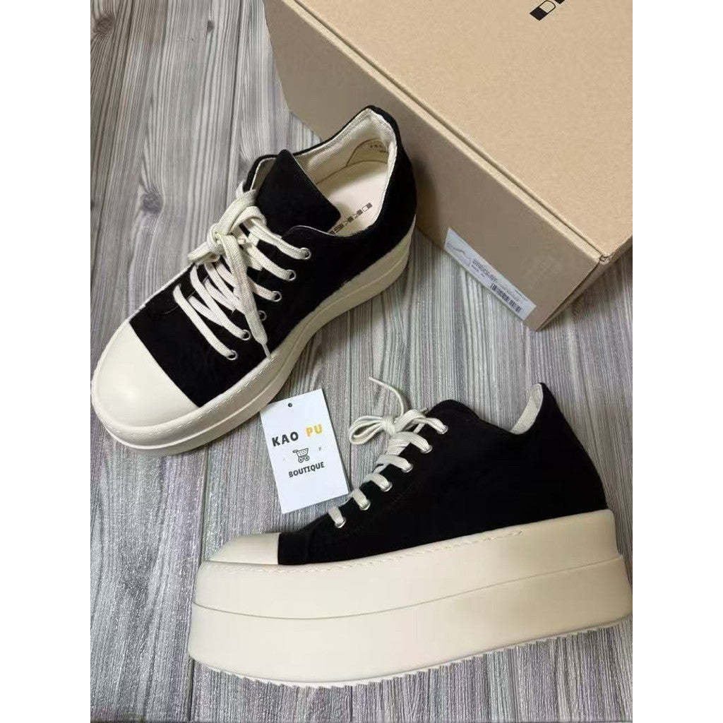 Rick Owens 副線Double Bump厚底Sneakers