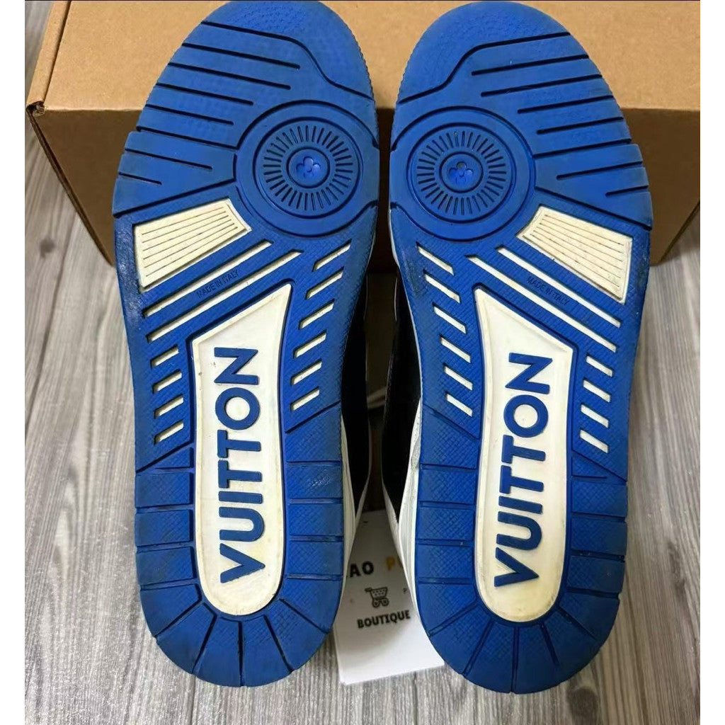 Louis Vuitton 新款黑藍Trainer Sneakers